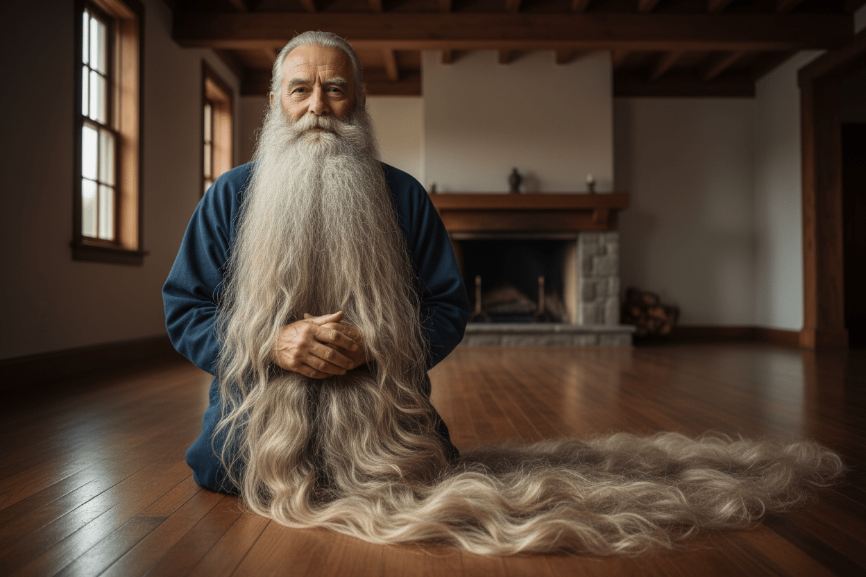 The Longest Beard in History: The Legendary Story of Hans Langseth - Freedom Mane