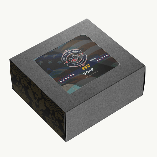 45/47 Citrus Beard Soap Wholesale - Freedom Mane