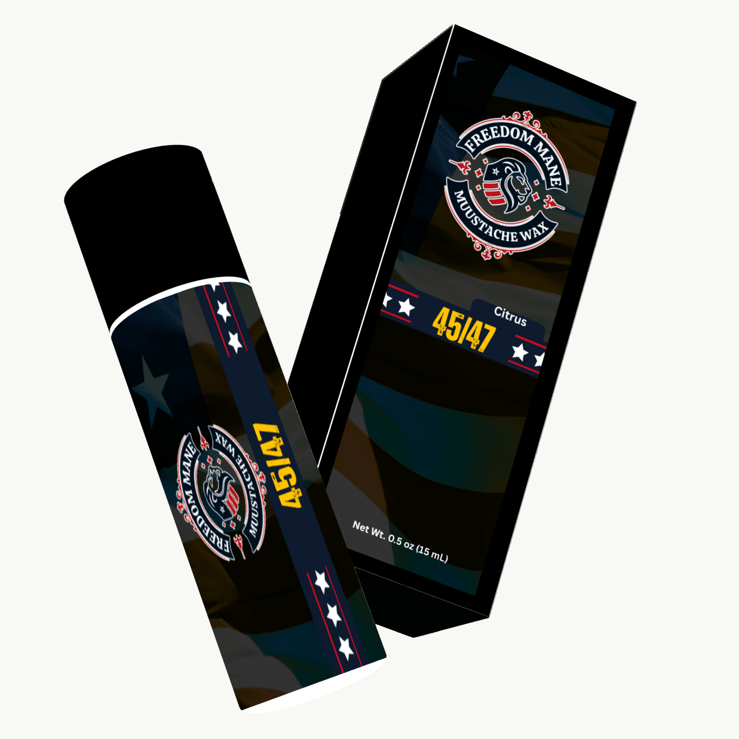 45/47 Mustache Wax Stick Wholesale - Freedom Mane