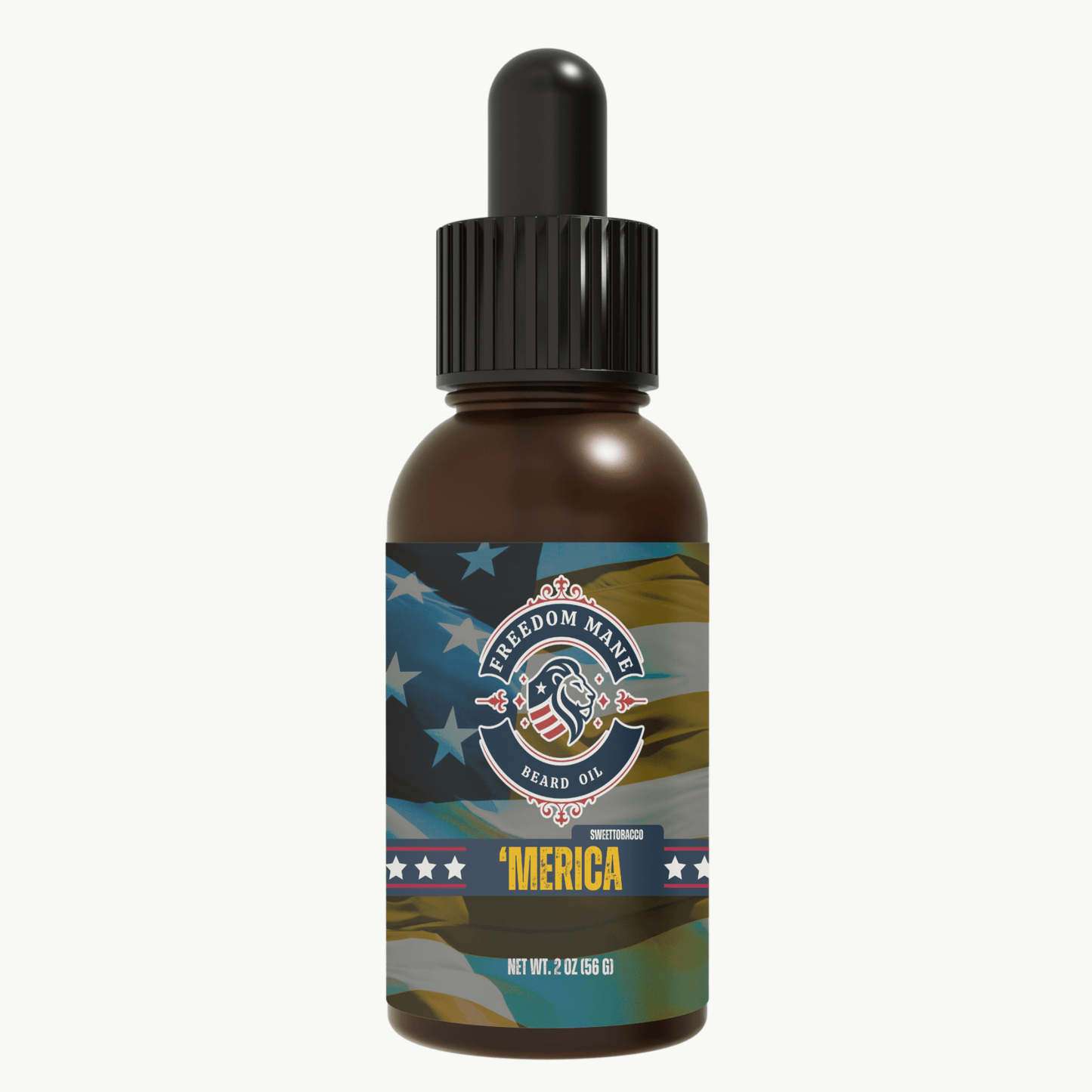 ‘Merica – Sweet Tobacco Spirit Beard Oil 2oz - Freedom Mane