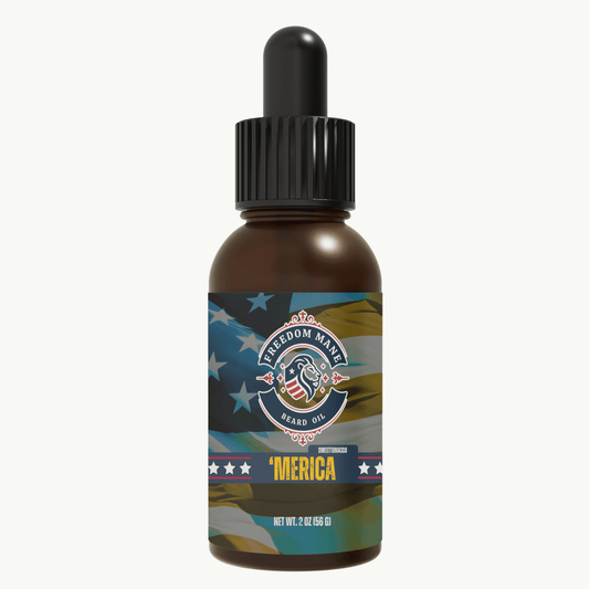 ‘Merica – Sweet Tobacco Spirit Beard Oil 2oz - Freedom Mane