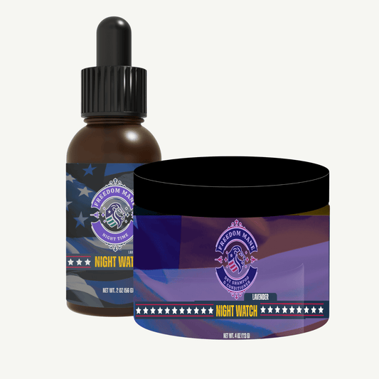 Night Watch Lavender™ Beard Duo Kit - Freedom Mane