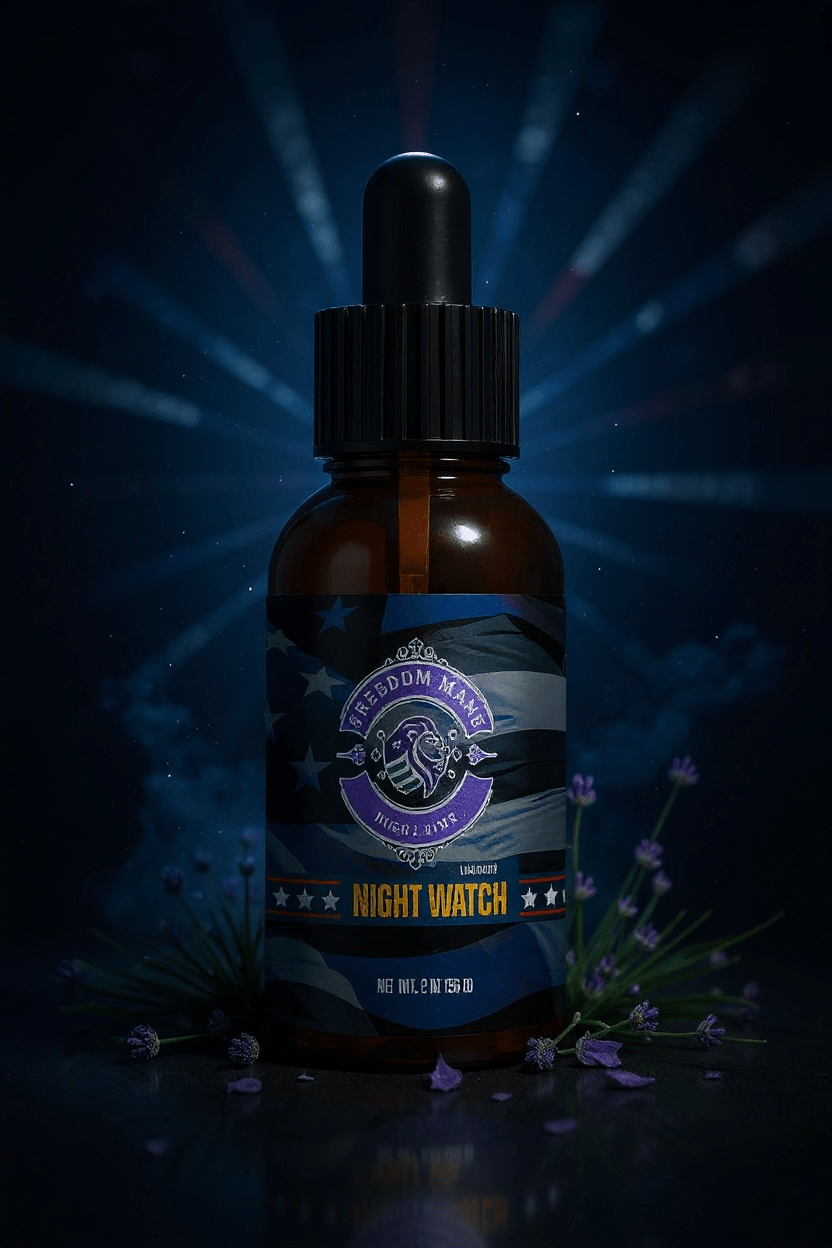 Night Watch – Lavender Calm Beard Oil 2oz Wholesale - Freedom Mane