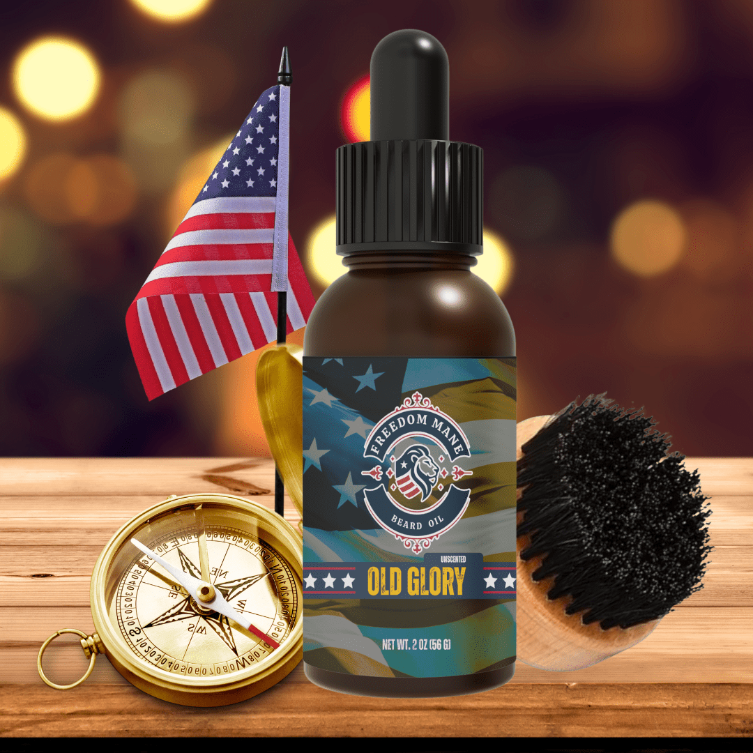 Old Glory Unscented Beard Oil - Freedom Mane