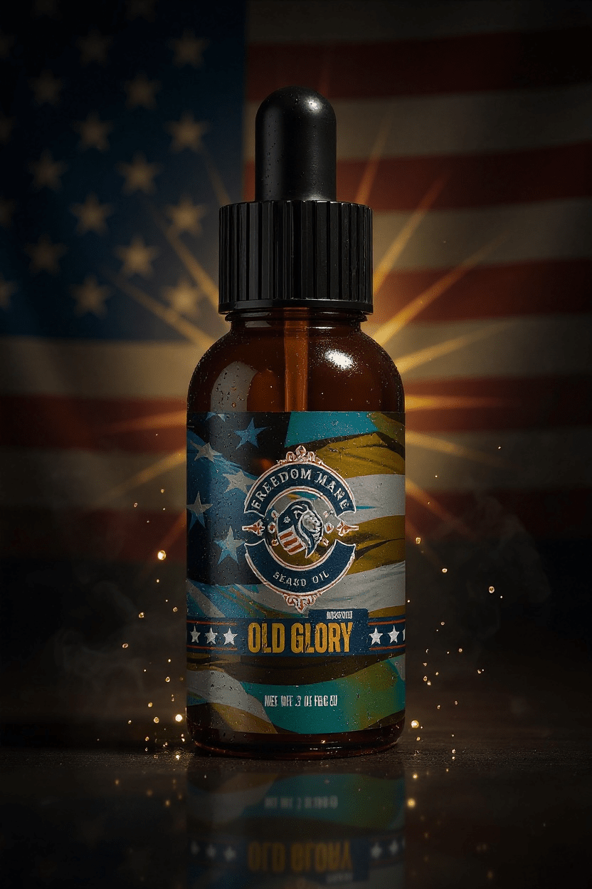 Old Glory Unscented Beard Oil Wholesale - Freedom Mane