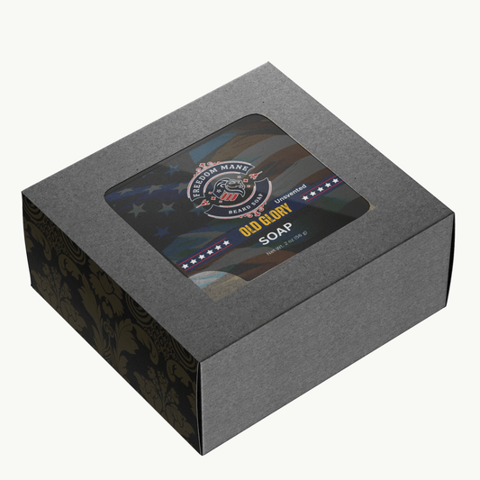 Old Glory (Unscented) Beard Soap Wholesale - Freedom Mane