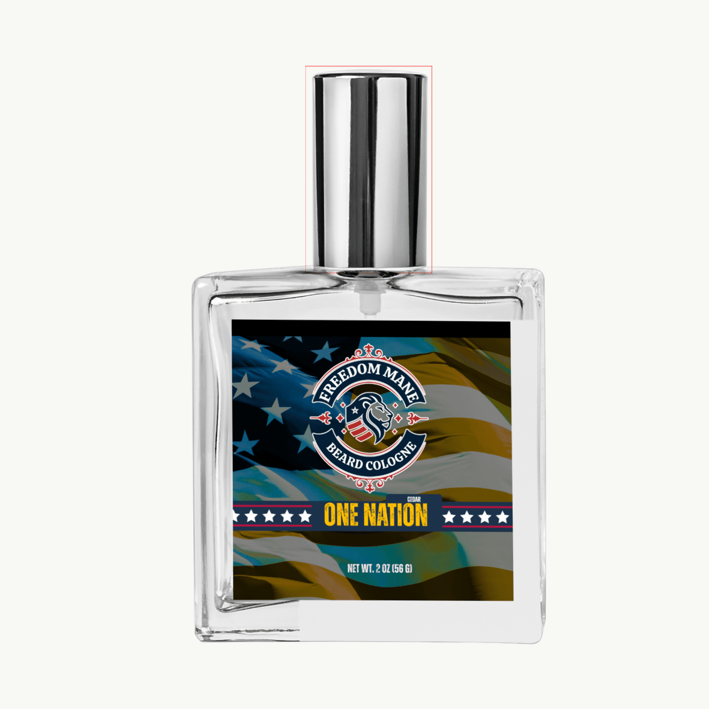 One Nation Cedar Beard Cologne - Freedom Mane