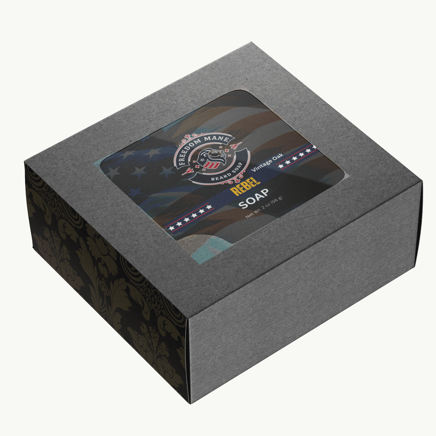 Rebel Vintage Oak Beard Soap - Freedom Mane