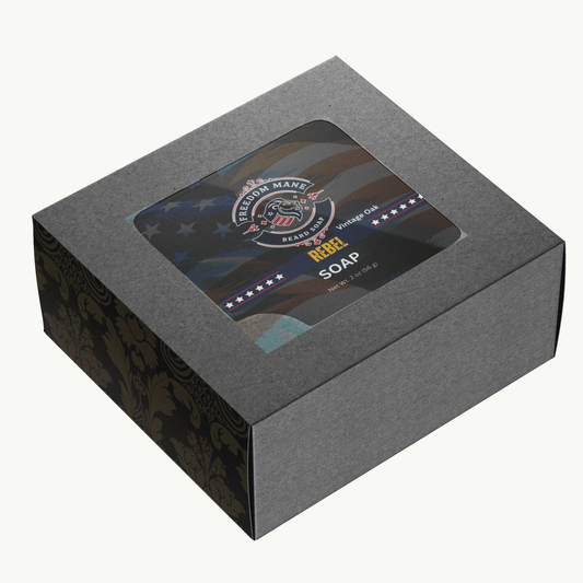 Rebel Vintage Oak Beard Soap - Freedom Mane