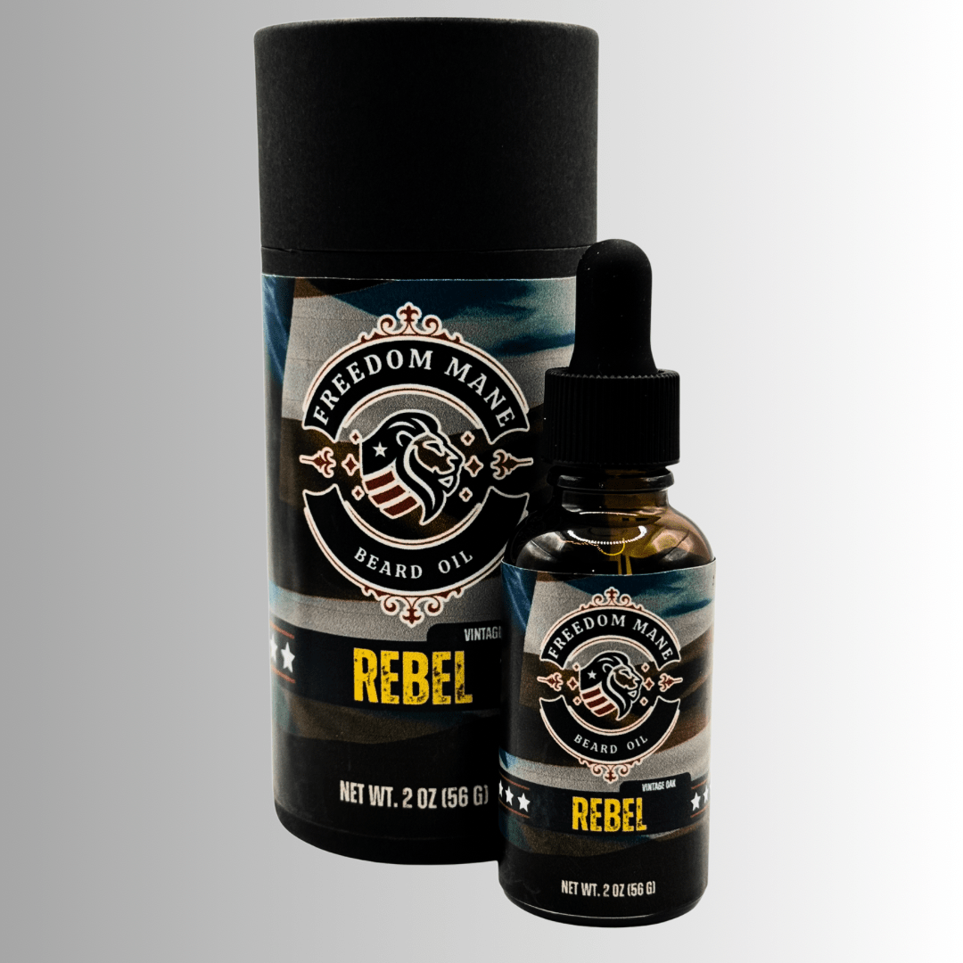 Rebel – Vintage Oak Resolve Beard Oil 2oz Wholesale - Freedom Mane