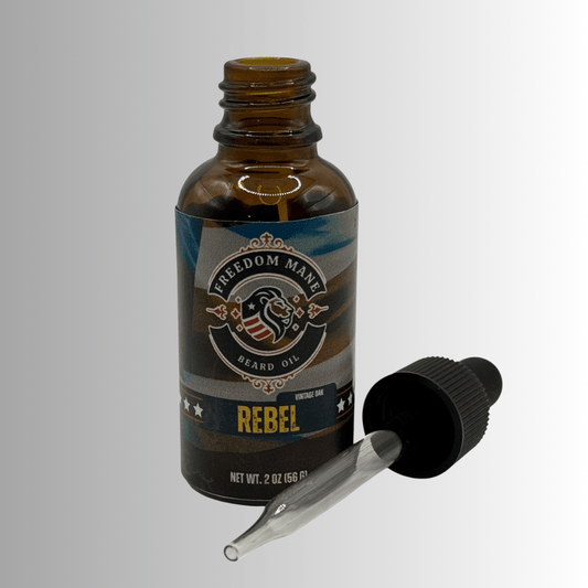 Rebel – Vintage Oak Resolve Beard Oil 2oz Wholesale - Freedom Mane